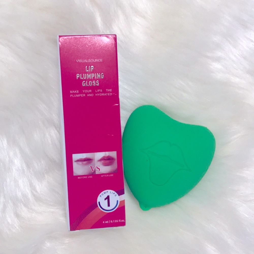 💋🆕2pc Luscious Lip Plumper💋Gloss+ Suction Tool